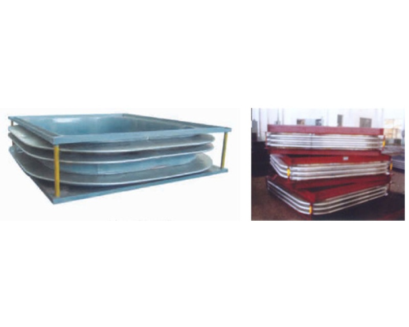 電廠(chǎng)煙風(fēng)道矩形圓角補償器